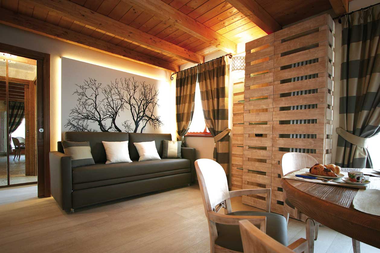 residence mobili in legno massello moderni