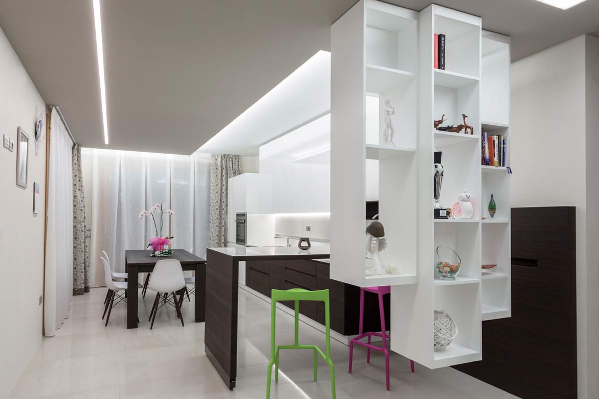arredo-casa-moderna-cucina-bicolore-4 arredo casa cucina moderna bicolore