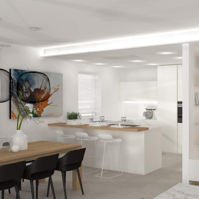 render living moderno