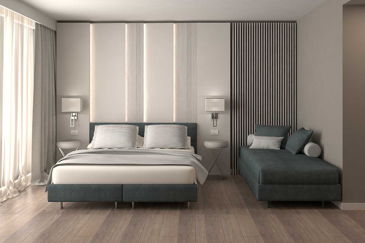 Arredo e realizzazione suite per Hotel